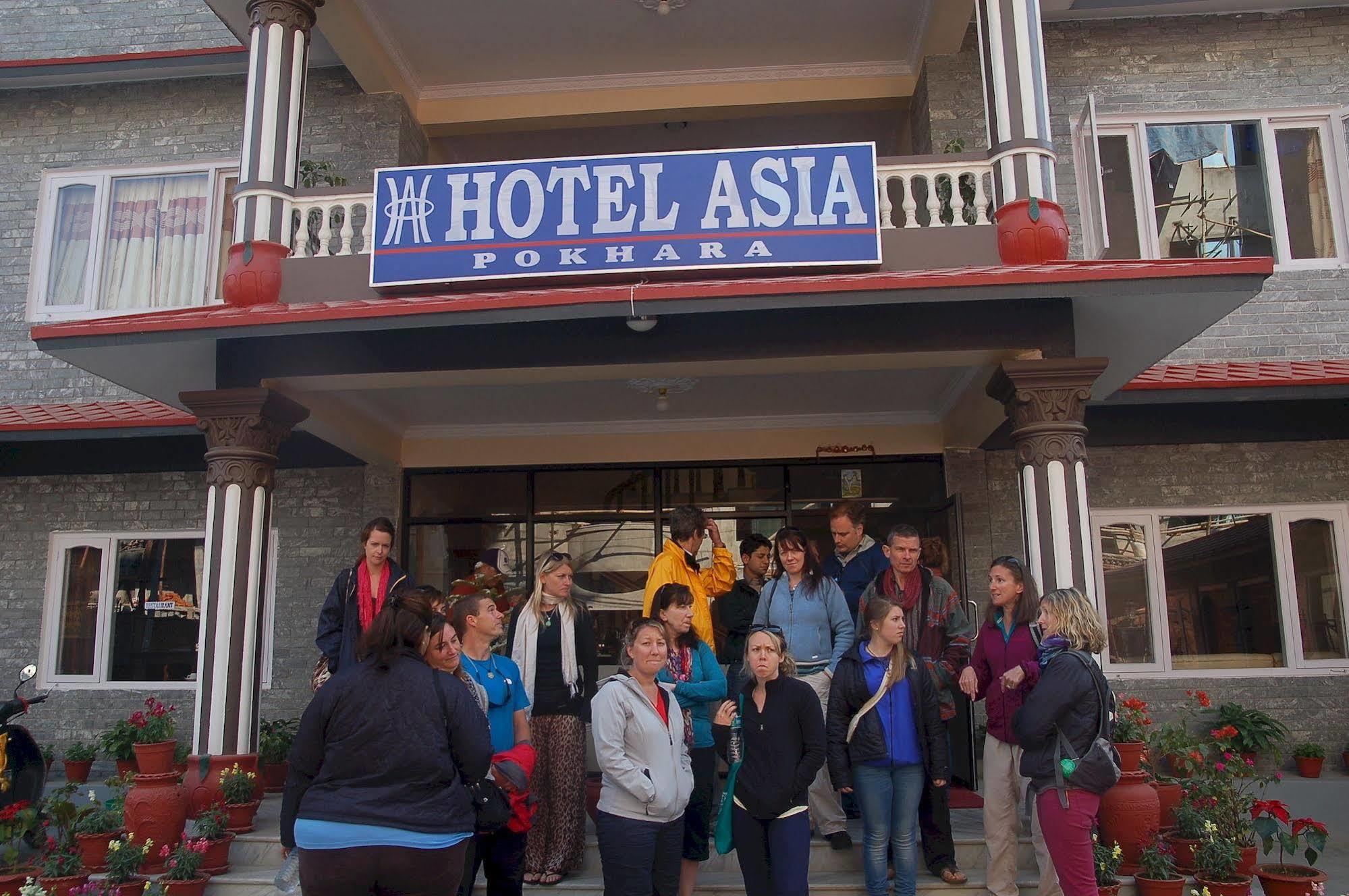 פוקהרה Hotel Asia מראה חיצוני תמונה